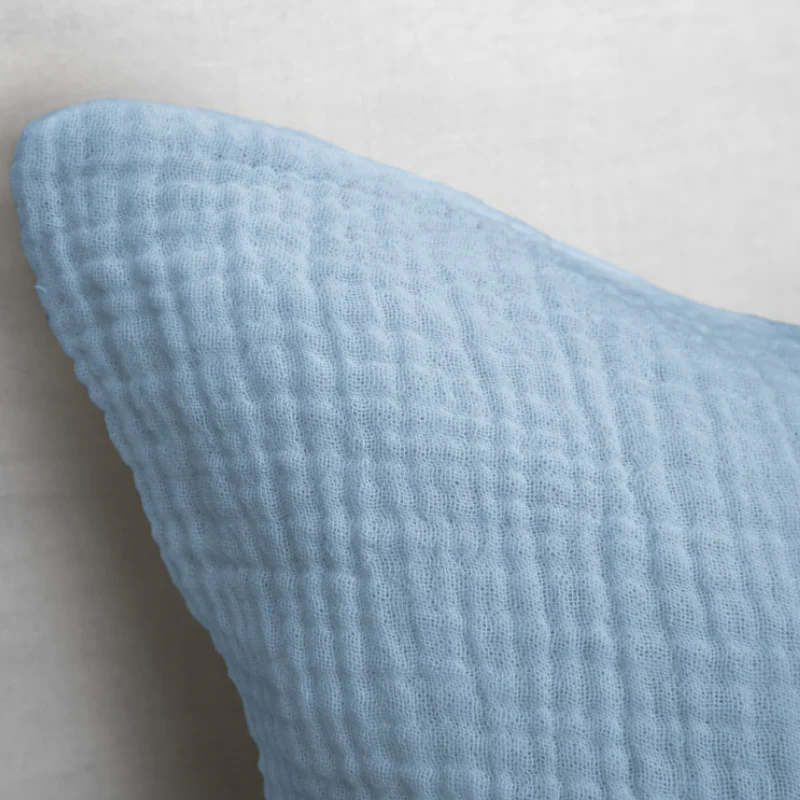 Dekbedovertrek Percale-Katoen - Mousseline - Blauw - Image 7