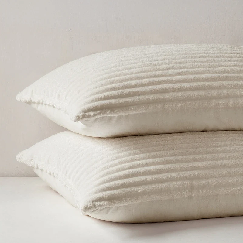 Dekbedovertrek Teddy Rib - Creme/Off White - Image 5