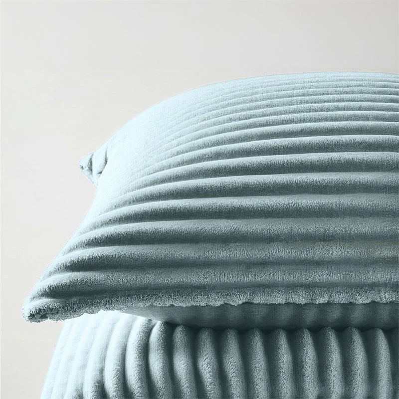 Dekbedovertrek Teddy Rib - Jade - Image 4