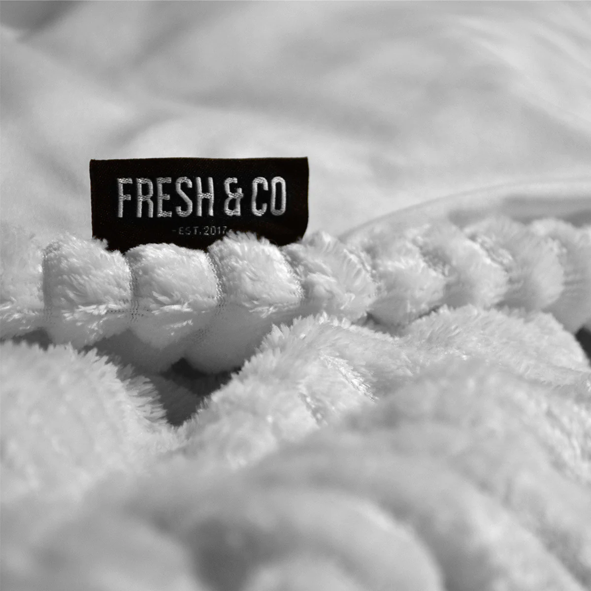 Dekbedovertrek Teddy Rib - Licht Grijs - Image 5