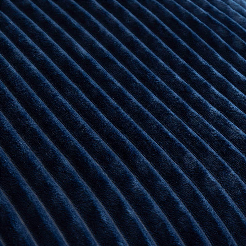 Dekbedovertrek Teddy Rib - Navy - Image 4