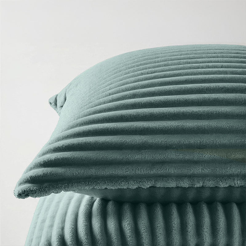 Dekbedovertrek Teddy Rib - Zacht Groen - Image 5