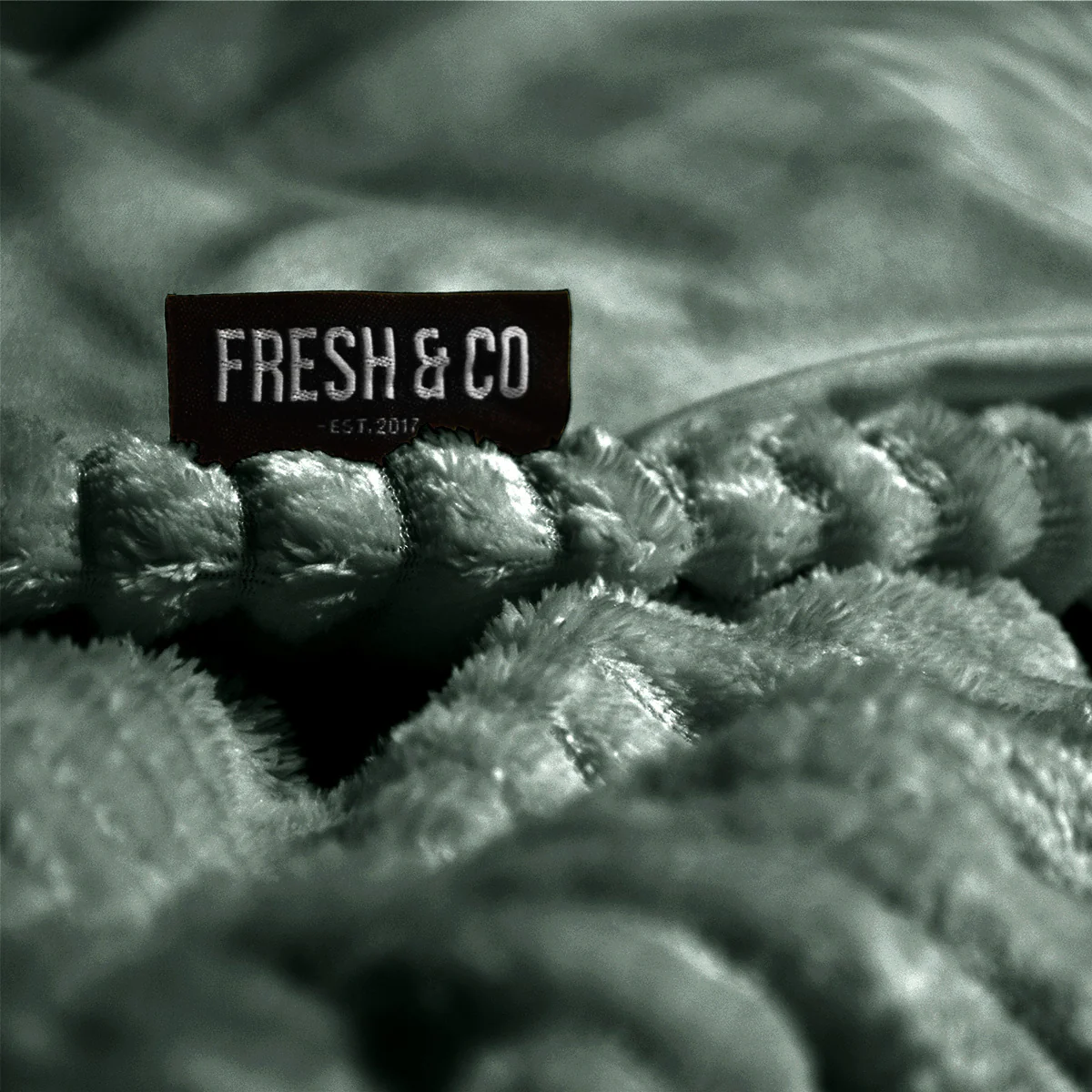 Dekbedovertrek Teddy Rib - Zacht Groen - Image 6