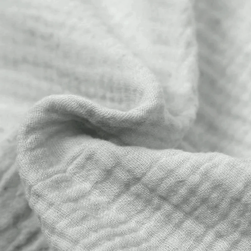 Dekbedovertrek Katoen - Mousseline - Lichtgrijs - Image 3