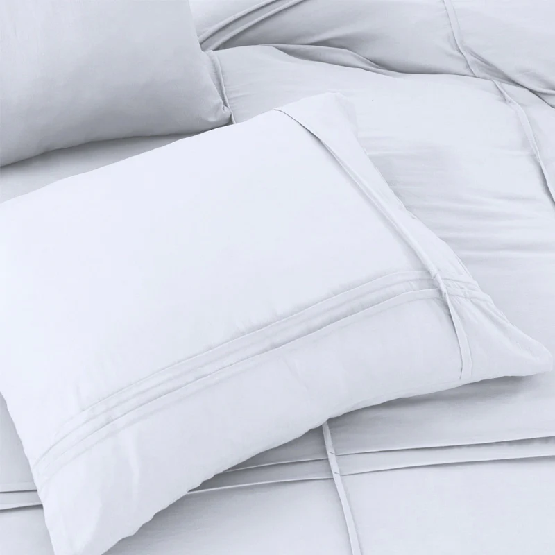 Dekbedovertrek Washed Tufted - Wit - Image 4