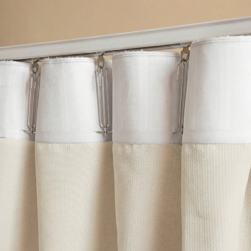 Gordijnen Bouclé - Haken of Ringen - Off-White - Image 5