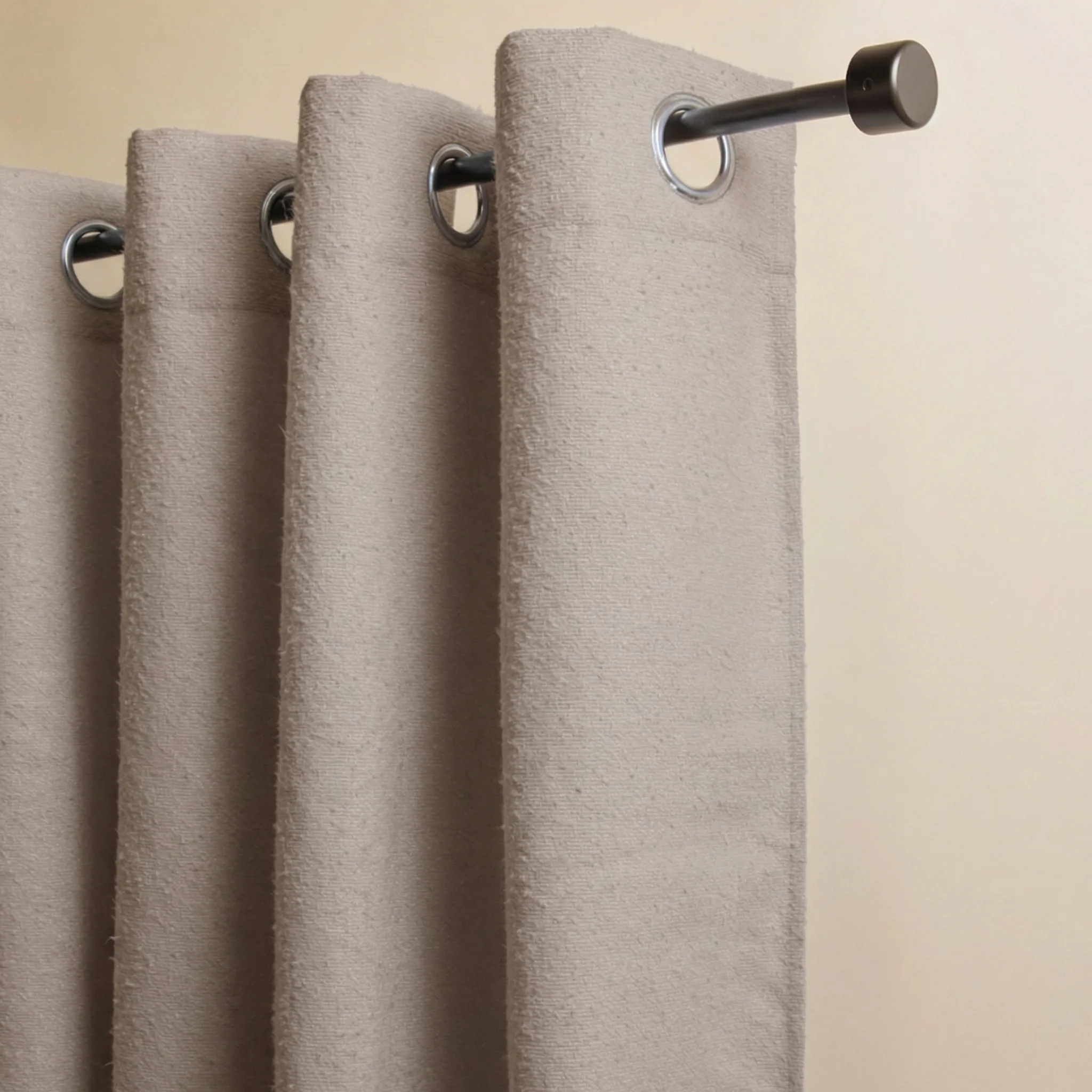 Gordijnen Bouclé - Haken of Ringen - Zand - Image 5