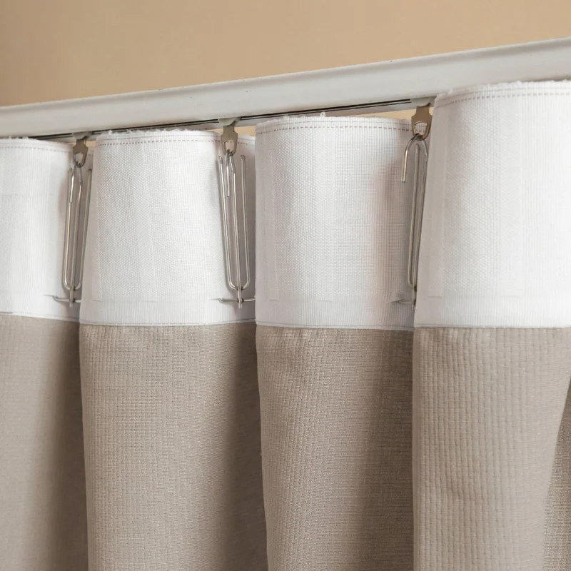 Gordijnen Bouclé - Haken of Ringen - Zand - Image 6