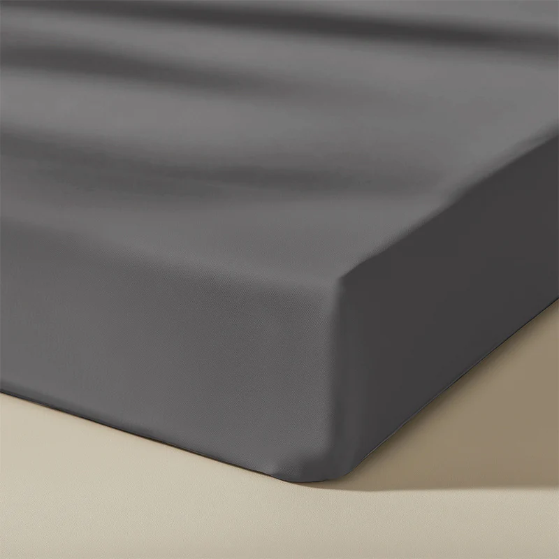 Splittopper Hoeslaken - Katoen Flanel - Antraciet - Image 3