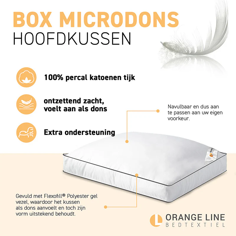 Boxkussen - Flexofill Microdons - Image 10