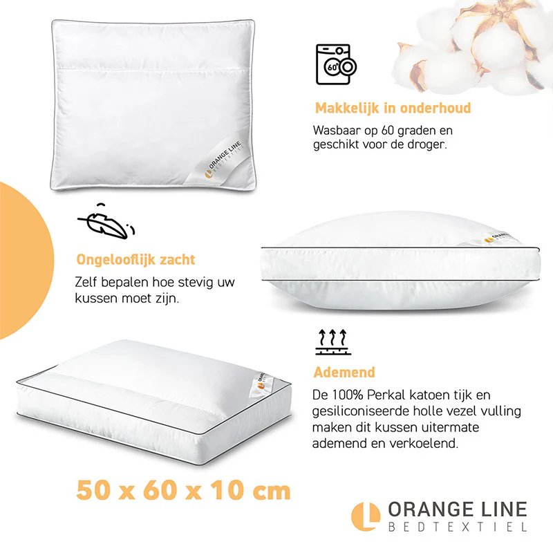 Hoofdkussen Katoen - Comfort Neksteun - Image 9