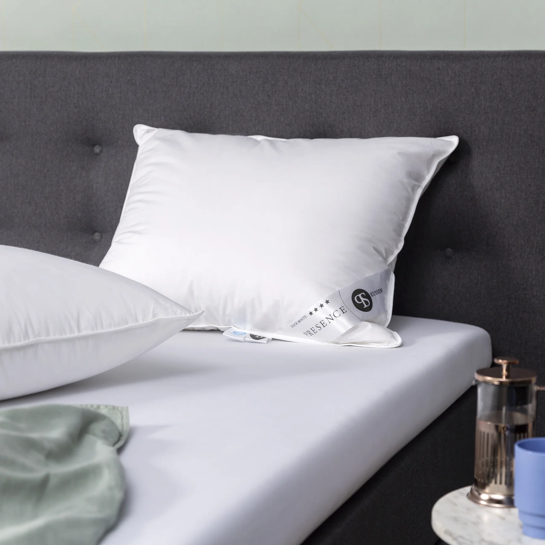 Hoofdkussen Dons - 85% Eendenveren - Image 7