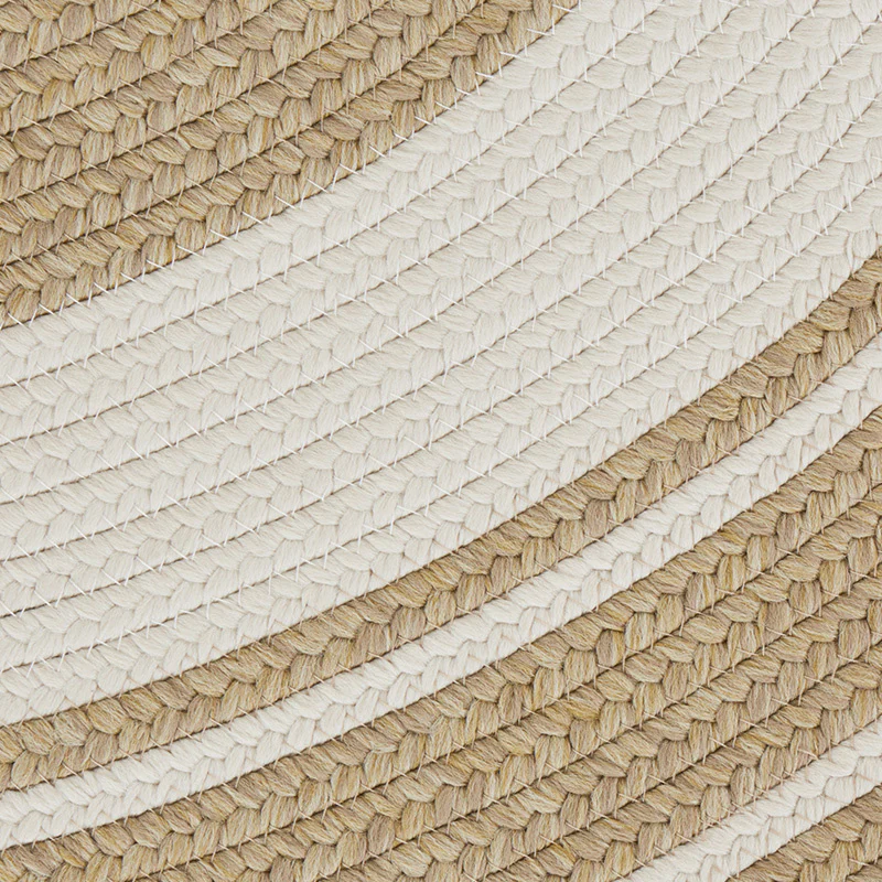 Jute Buitenkleed Braids Rond - Beige - Image 4