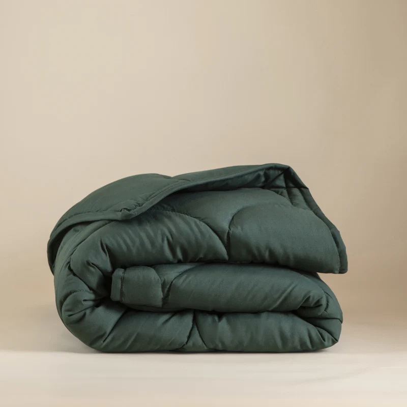 Lazy Dekbed Zonder Overtrek - Uni - Donkergroen - Image 6