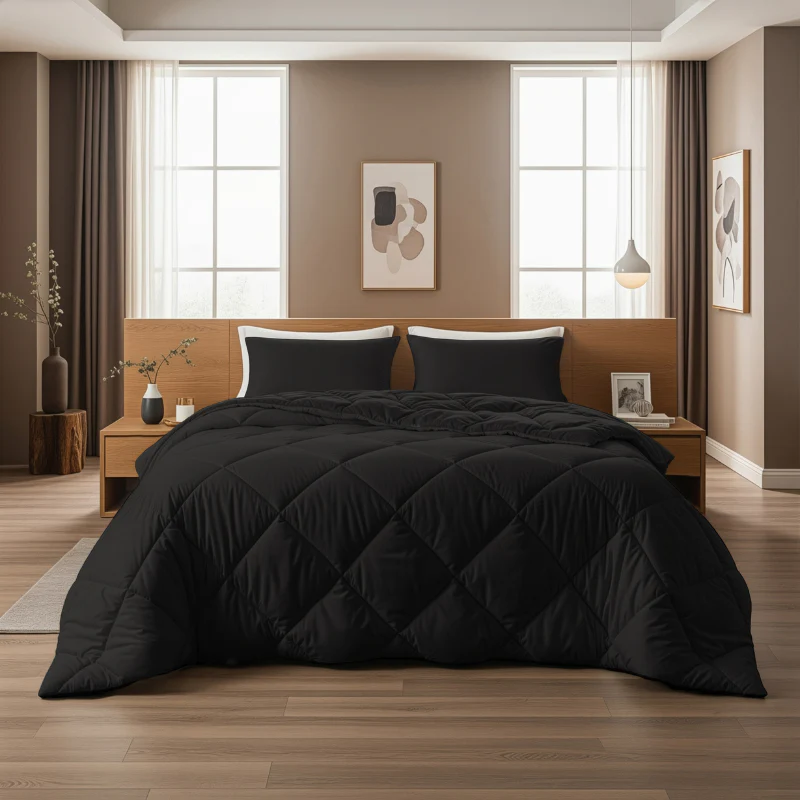 Lazy Dekbed Zonder Overtrek - Zwart - Image 5