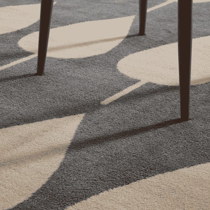 Vloerkleed Kids Lovely Leaves - Grijs - Image 7