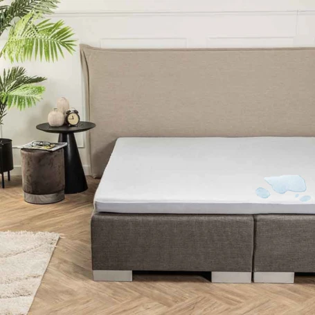 Molton Hoeslaken - Badstof Waterdicht - Topper - Image 3