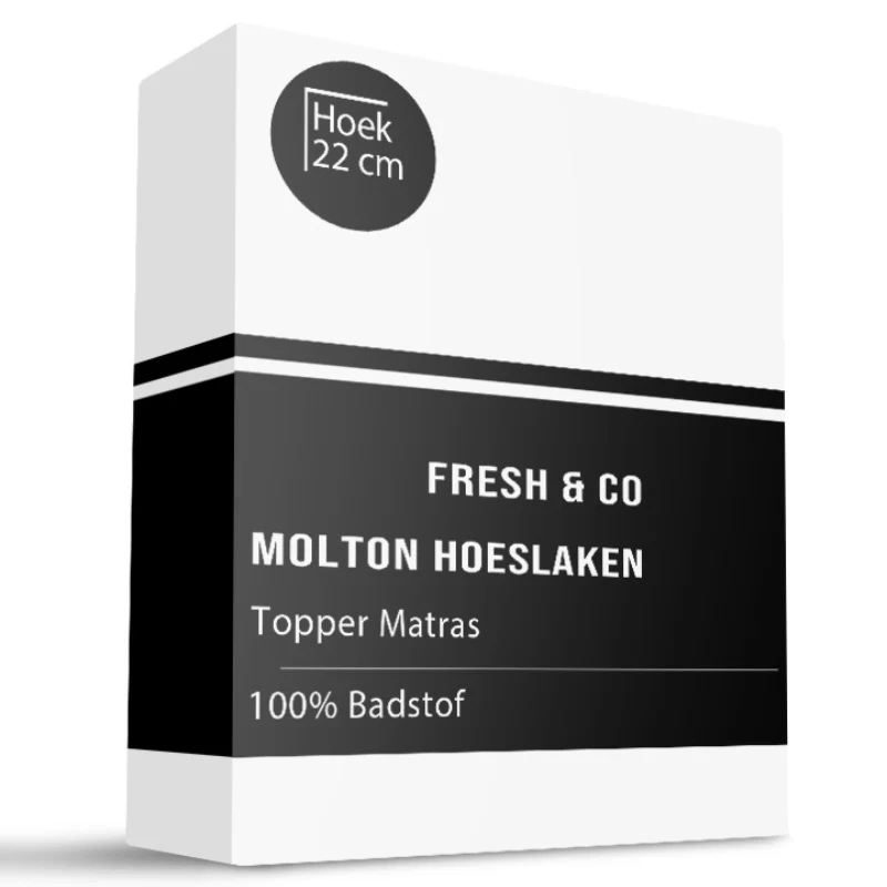 Molton Hoeslaken - Badstof Waterdicht - Topper - Image 6